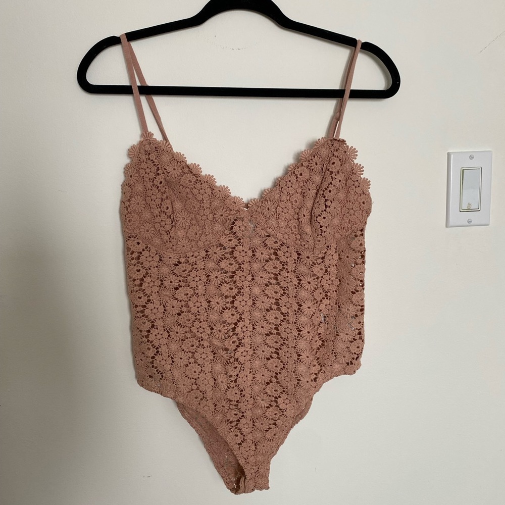 H&M crochet-style bodysuit!
